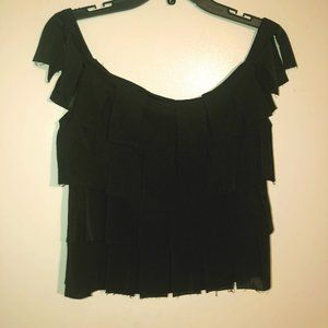 Black Off the Shoulder Top